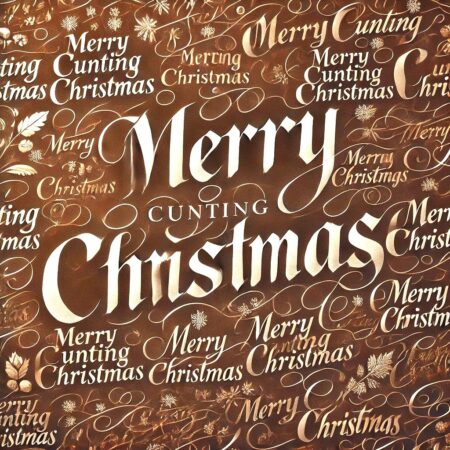 Merry Sweary Christmas - Red -  Wrapping paper sheets